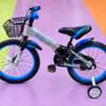 SAR 150, Urgent Sale - Stylish Blue & Black Kids’ Bicycle