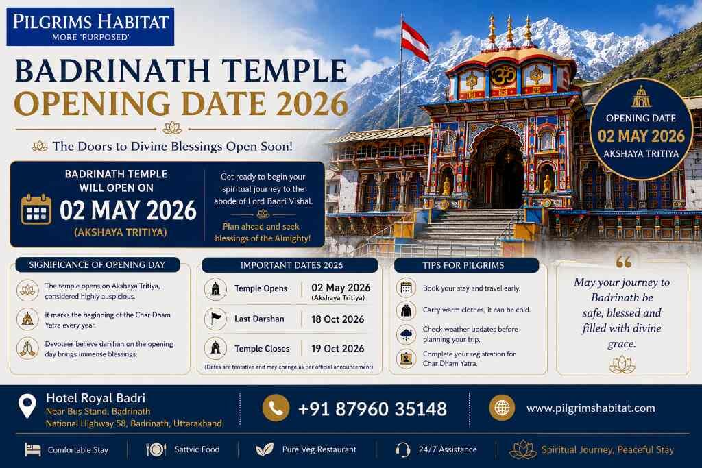 Mumbai, Travel, Badrinath Temple Opening Date 2026