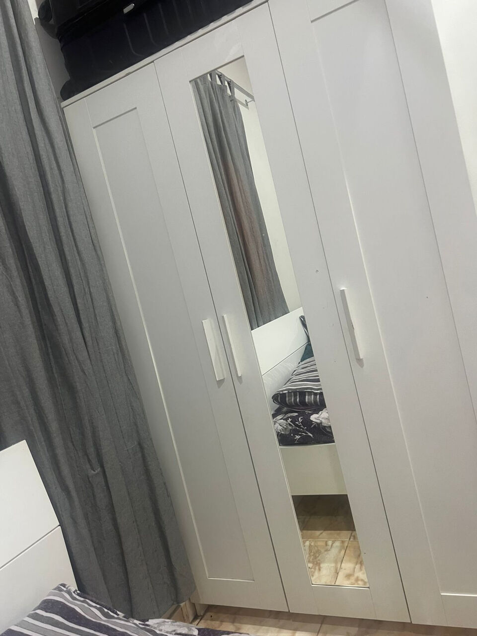 Riyadh, Furniture, SAR 750,  Ikea Bed And Qardrobe