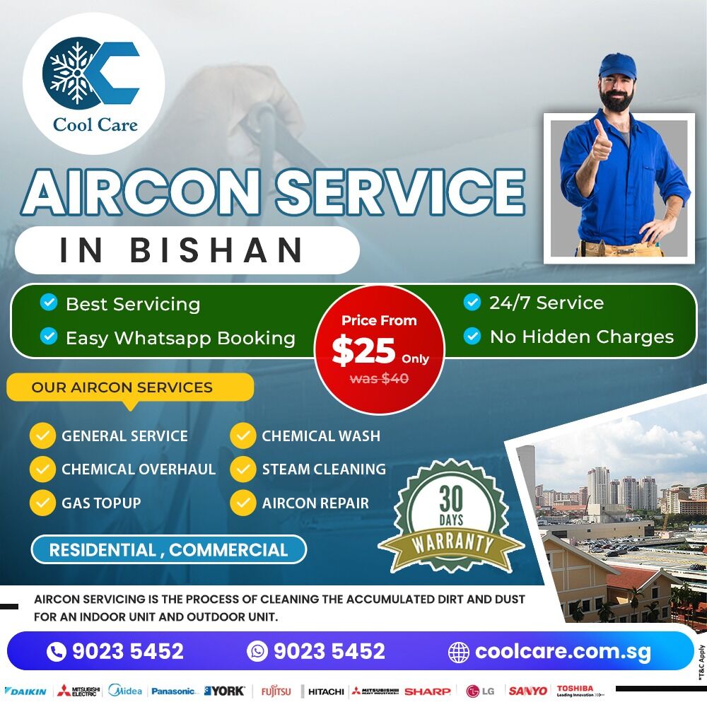 Singapore, Air Conditioning, Aircon Service In Bishan