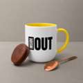 INR 320,  Custom Bell Mugs