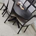 SAR 400,  6 Seater Dining Table Wooden Chairs With Cushion