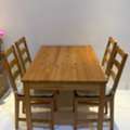 SAR 500,  IKEA Dining Table + 4 Chairs For Sale