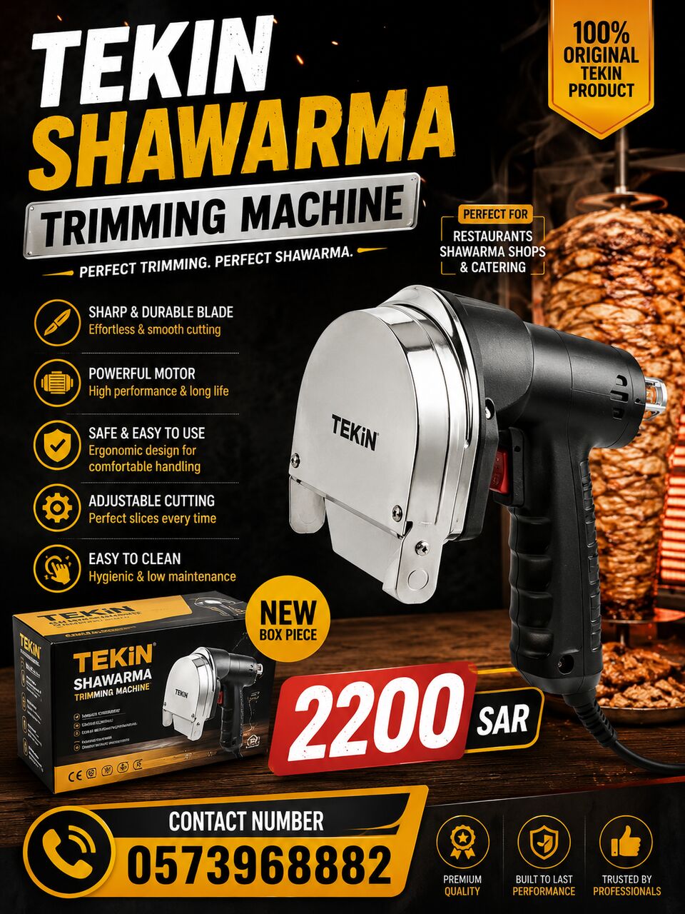 Riyadh, Machinery, SAR 2200,  Shawarma Trimming Machine