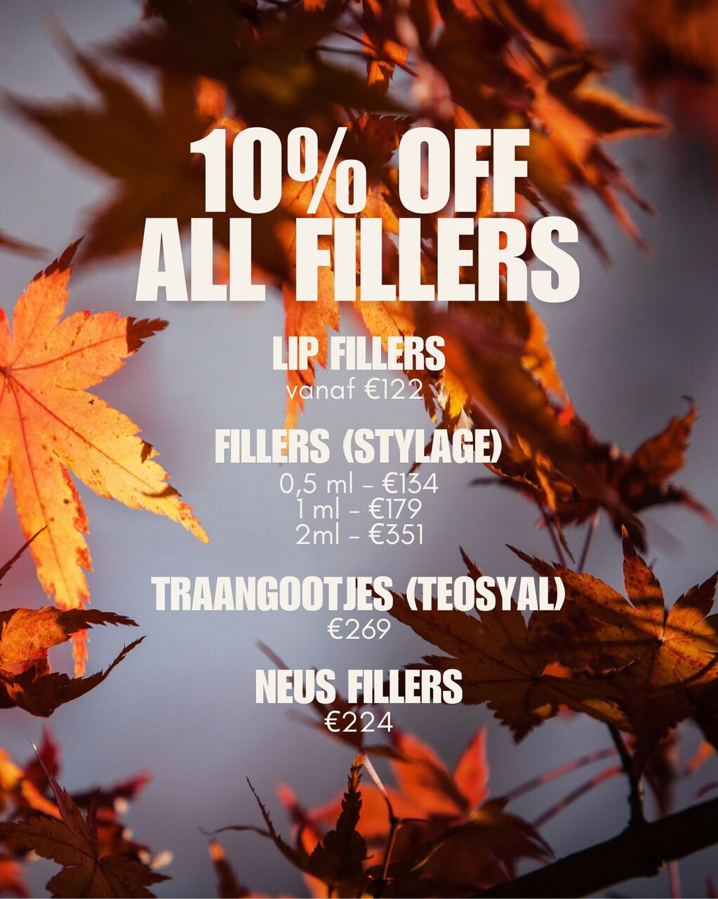 Amsterdam, Health, De Gezichtskliniek &ndash; 10% Off All Fillers Is Now Live