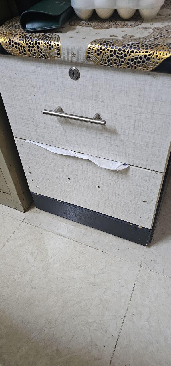 Jeddah, Household Items, SAR 600,  Steel Wardrobe And Wooden Wardrobe Centre Table Wooden Good Condition For Immediate Sale