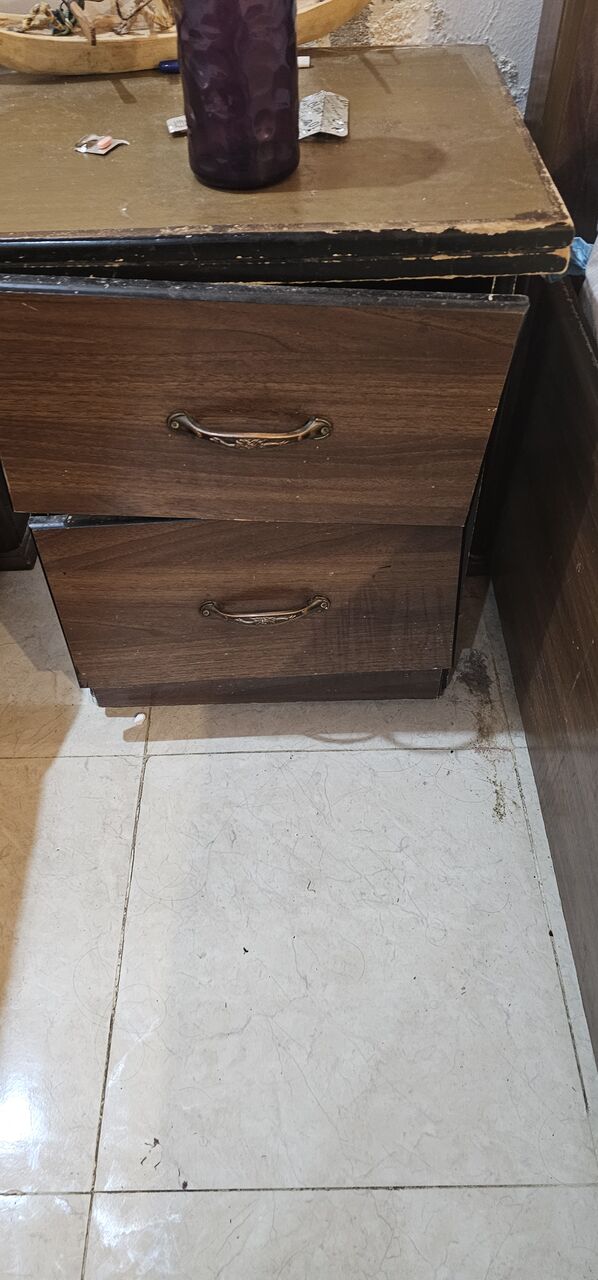Jeddah, Household Items, SAR 600,  Steel Wardrobe And Wooden Wardrobe Centre Table Wooden Good Condition For Immediate Sale