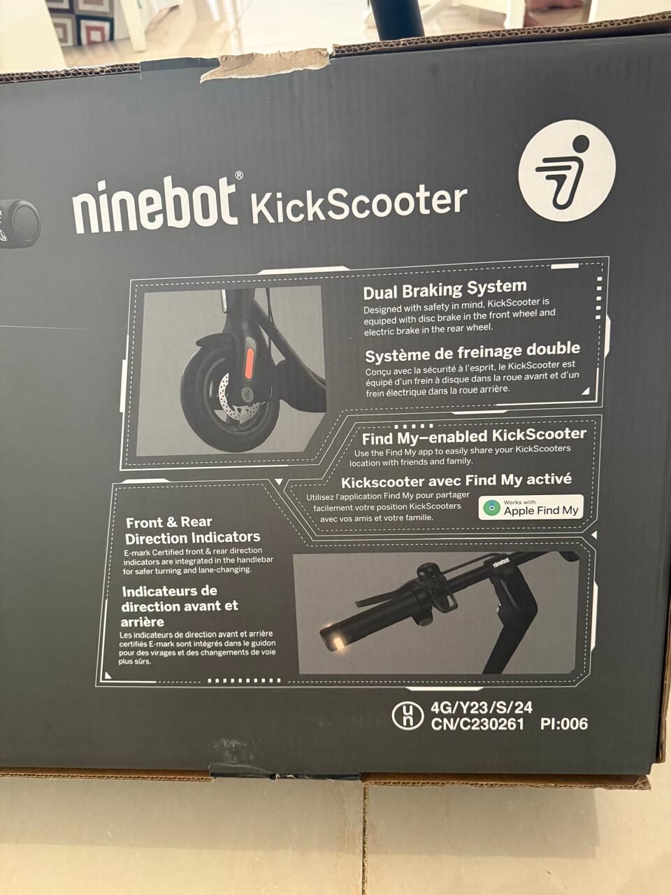 Al Rawabi, Bicycles, SAR 1600,  Adult Electric Scooter F2 Segway-Ninebot (New / Jarir Box Included)