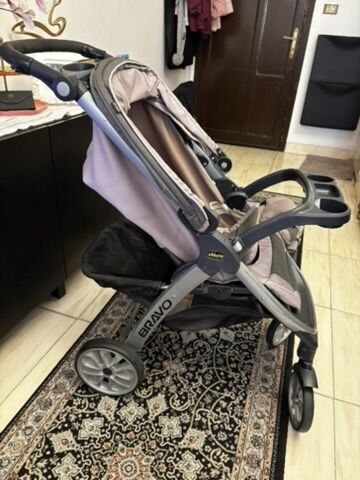 Al Malaz, Baby & Kid Stuff, SAR 650,  Chicco Bravo 3-in-1 Trio Travel System (Includes Stroller + KeyFit® 30 Infant Car Seat + B