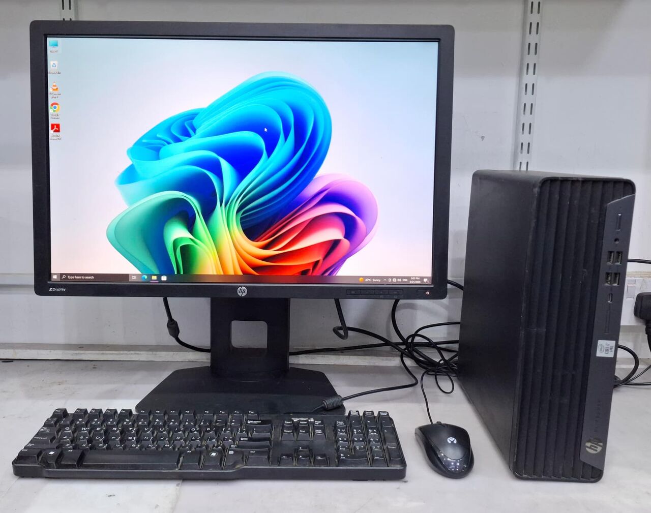 Isa Town, Computers, BHD 155,  10th Generation HP Core I7 Computer Set HP 24" WUXGA Monitor 8GB DDR4 RAM Windows 11 Pro