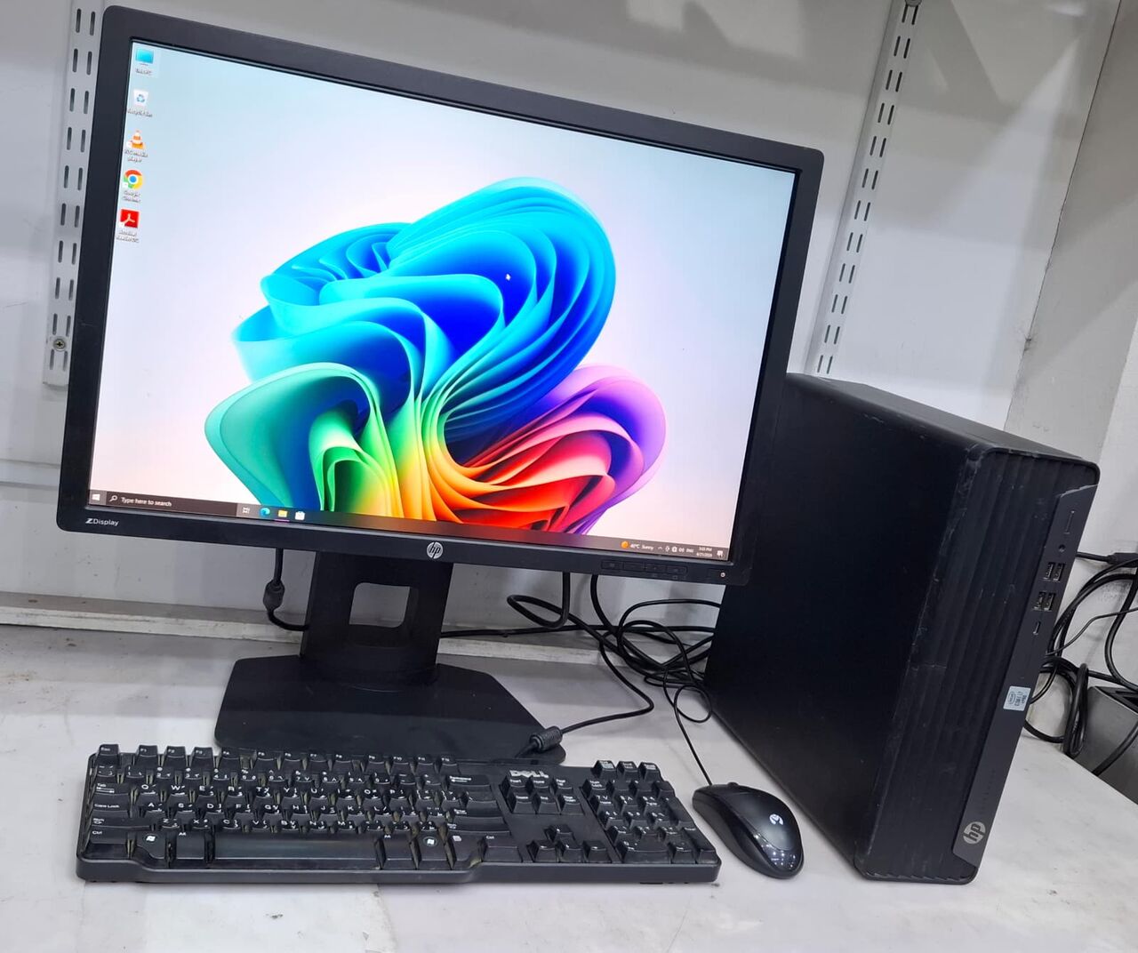 Isa Town, Computers, BHD 155,  10th Generation HP Core I7 Computer Set HP 24" WUXGA Monitor 8GB DDR4 RAM Windows 11 Pro