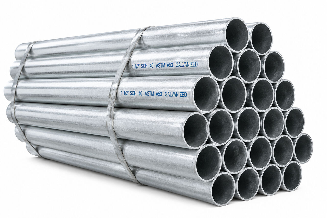 Dammam, Business, 1. GALVANIZED PIPE &bull; SCH 40 BLACK PIPE &bull; FENCING & WIRE MESH STOCKIST  2. STEEL PIPE & FEN