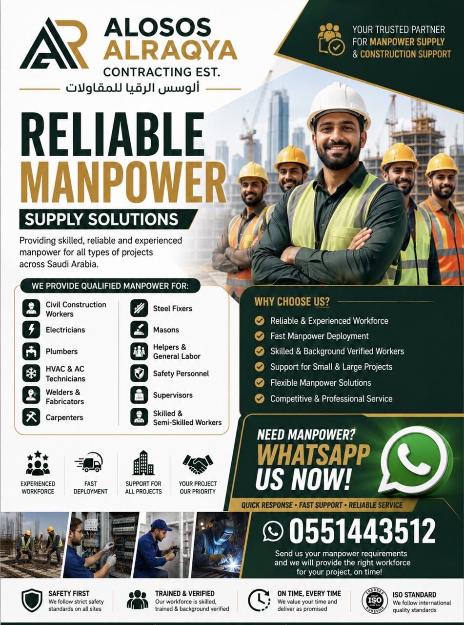 Riyadh, Manpower, Manpower Supply Solutions