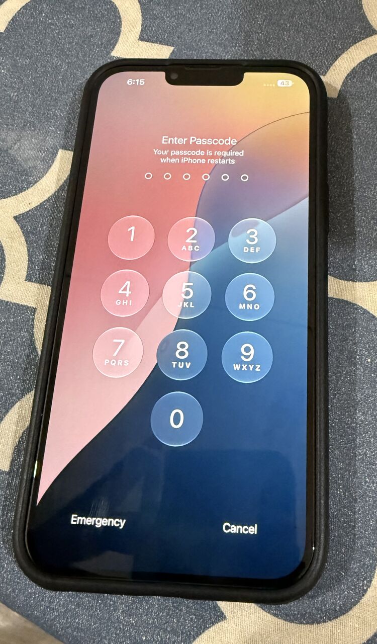 Jeddah, Mobile Phones, SAR 1500,  Iphone 14 Plus 128 Gb Black Color