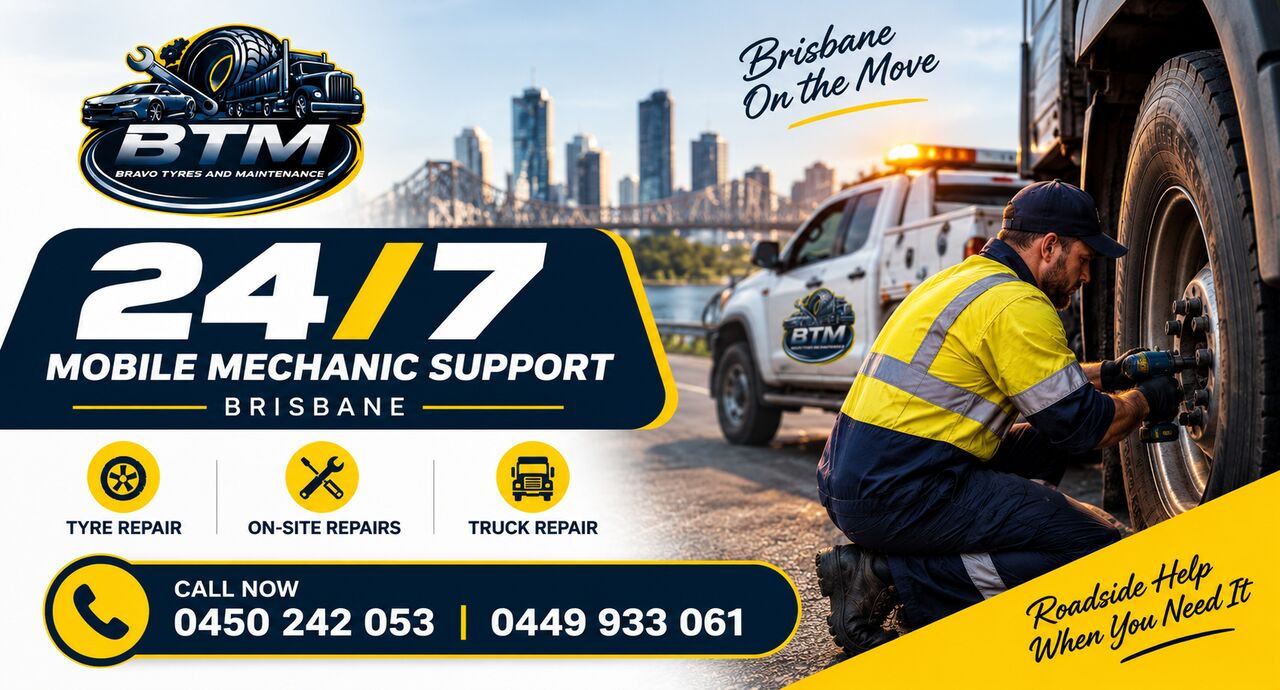 Brisbane, Automotive, 24 Hour Mobile Mechanic Support In Brisbane For Roadside Help