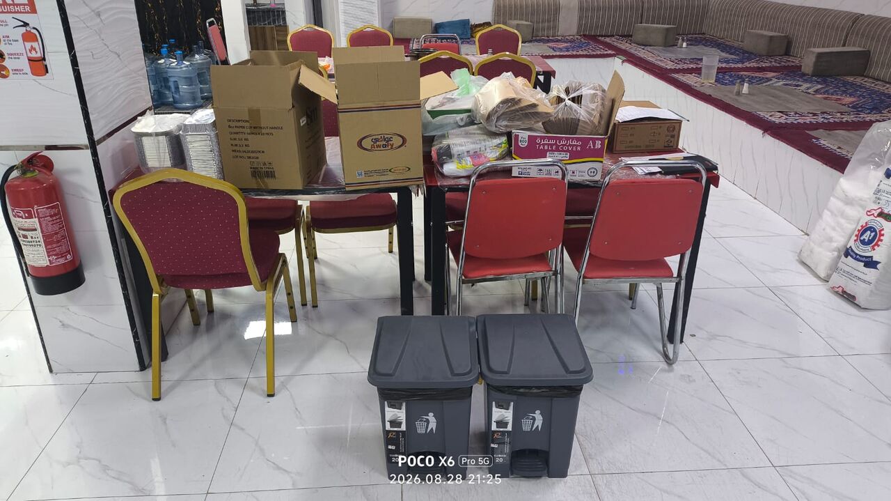 Dammam, Food, SAR 3700,  Food Items + Cold Drinks + Utensils