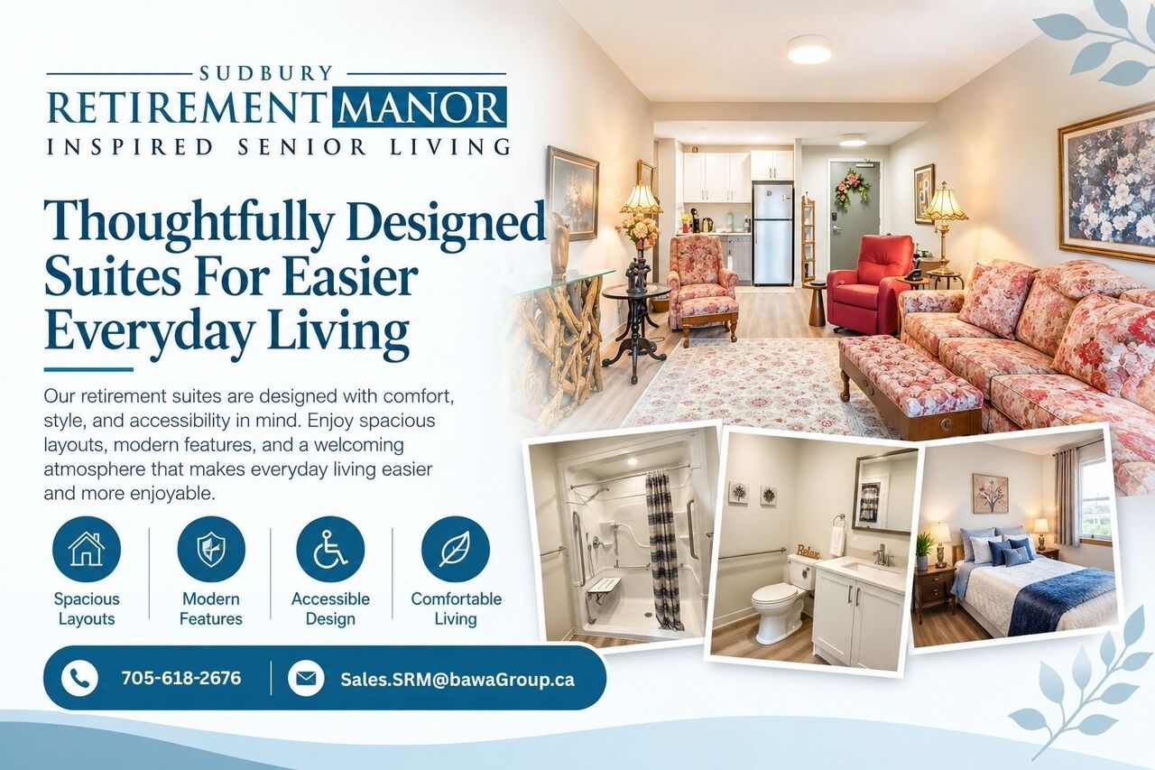 Toronto, Elder Care, Thoughtfully Designed Suites For Easier Living