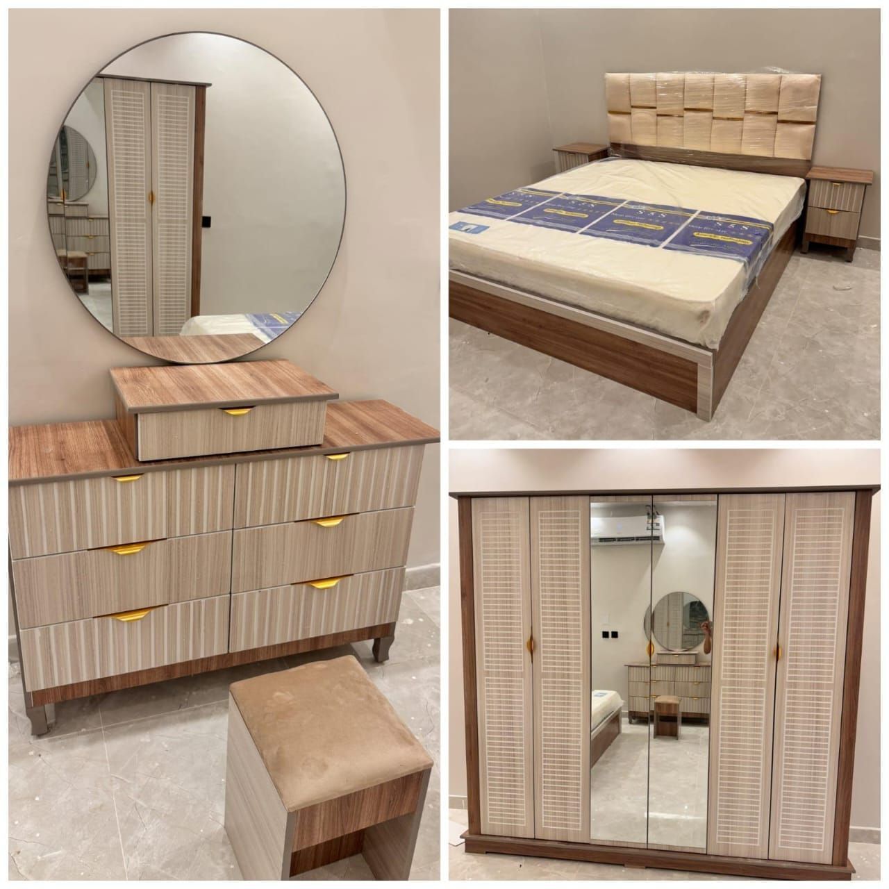 Al Iskan, Furniture, SAR 11,  New Bedroom Set Sale Online Home Devlree