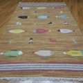 5x8 Fish Rug &ndash; Colorful Turkish Oushak Hand Knotted Wool