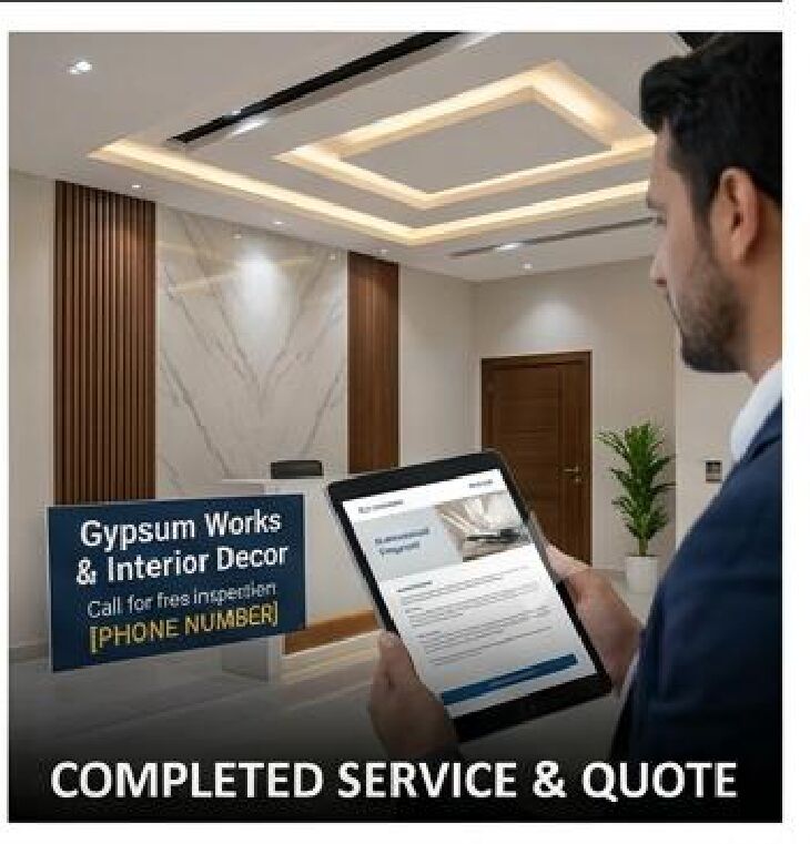 Riyadh, Business, Gypsum Board Work