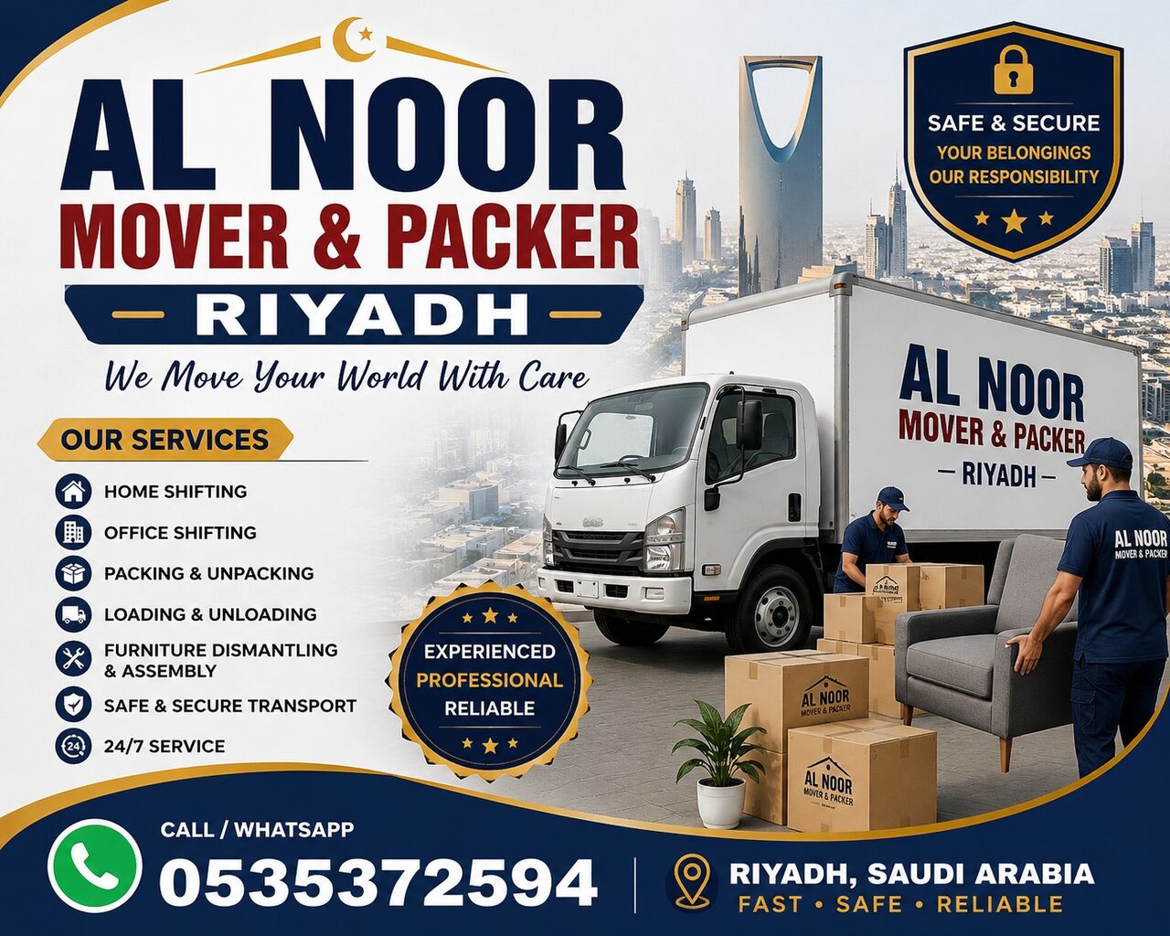 Riyadh, Relocation, PAKISTANI MOVER PACKER Riyadh SAFE And Secure SHIFTING HOME OFFICE Valla Apartment