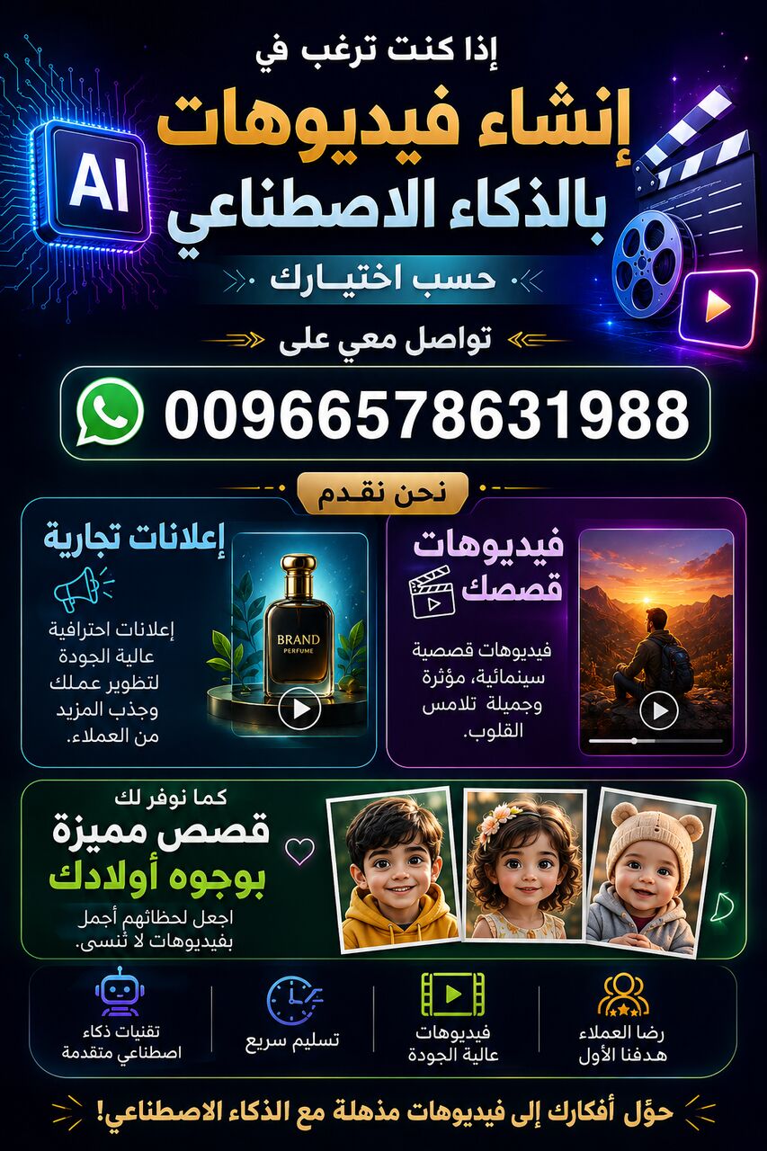 Jubail Industrial City, Marketing, Commercial Ai Adds And Videos Of Your Demand Via Ai