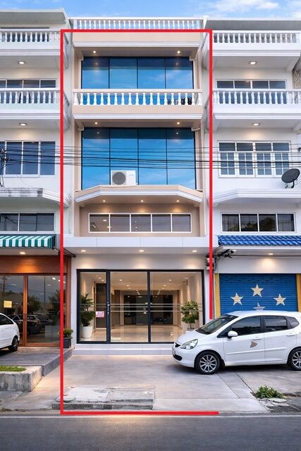 Bangkok, Villas, THB 24998,  18 Sq. Feet,  โลตัส สตรีวิทยา2 อาคารพาณิชย์ 4.5 ชั้น ท