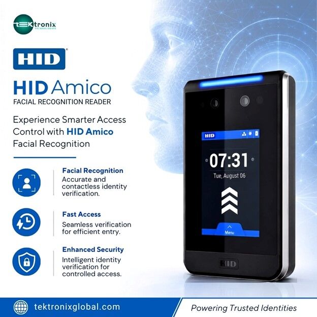 Dubai, Computer, HID Amico Facial Recognition: Smarter Access Security For UAE Enterprises