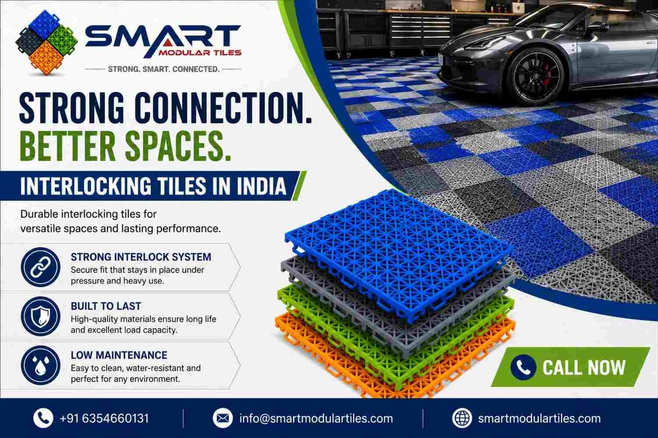 Mumbai, Construction, Interlocking Tiles In India