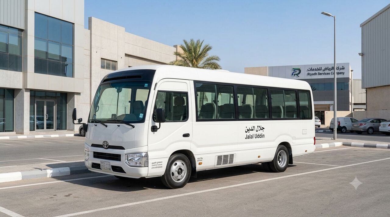 Riyadh, Passenger Transport, Bus Transport Available: Coaster, Small & Big Buses In Riyadh