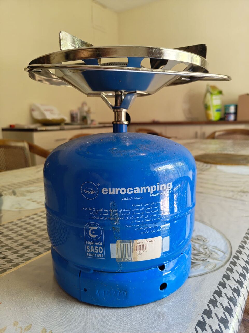 Riyadh, Appliances, SAR 125,  EUROCAMPING GAS CYLINDER With Cook Top (4.8l Tank)
