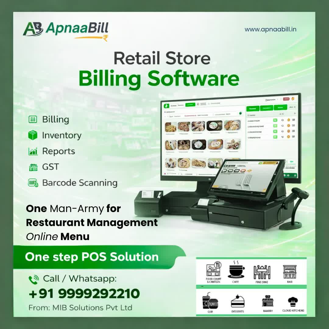 Greater Noida, Software, POS Software For Restaurant In Greater Noida &ndash; Apnaabill