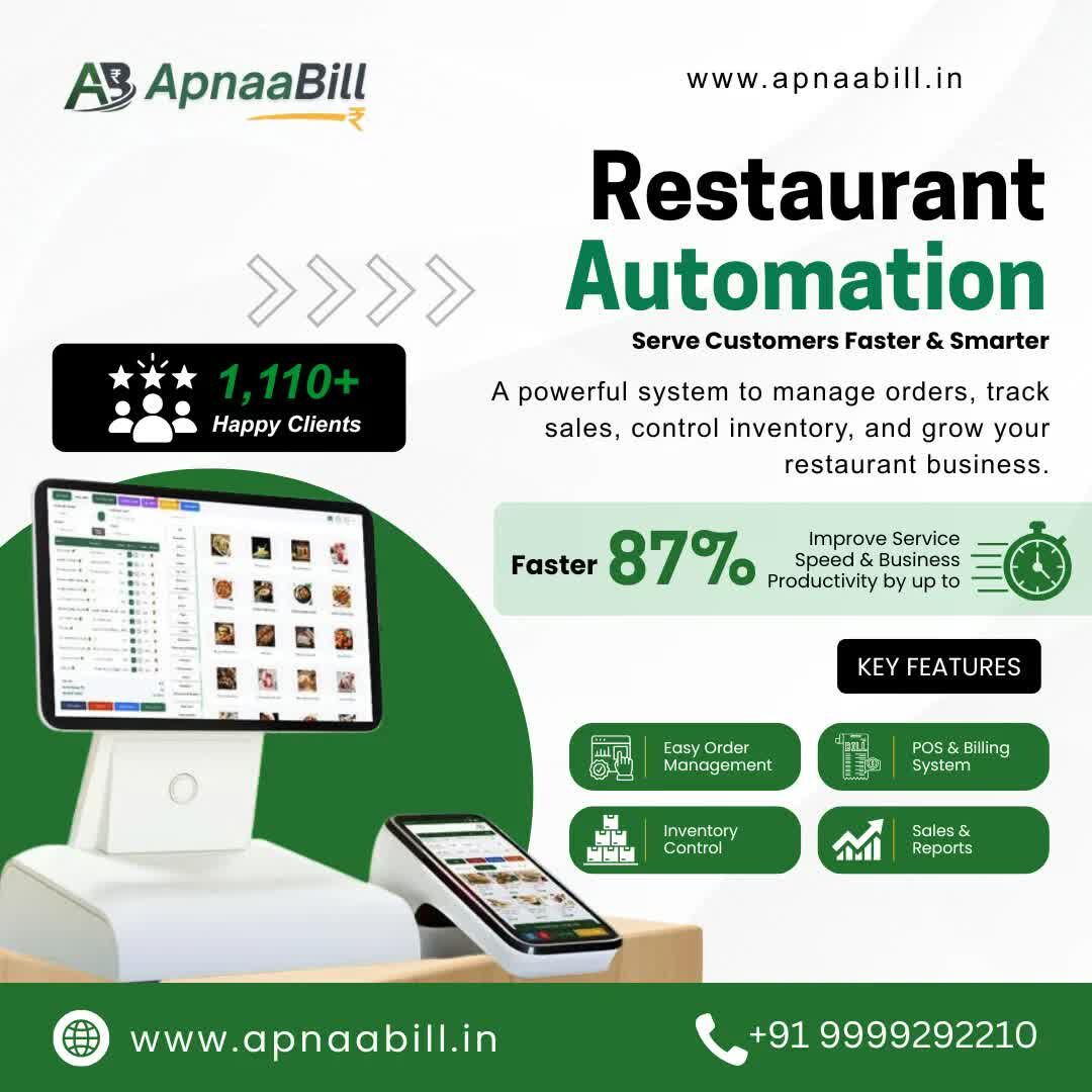 Greater Noida, Software, POS Software For Restaurant In Greater Noida &ndash; Apnaabill