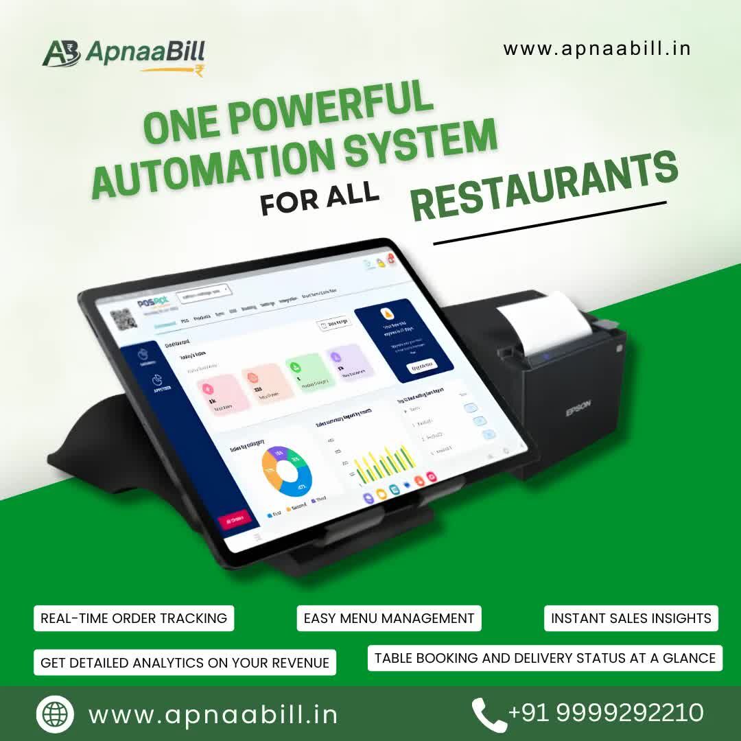 Greater Noida, Software, POS Software For Restaurant In Greater Noida &ndash; Apnaabill
