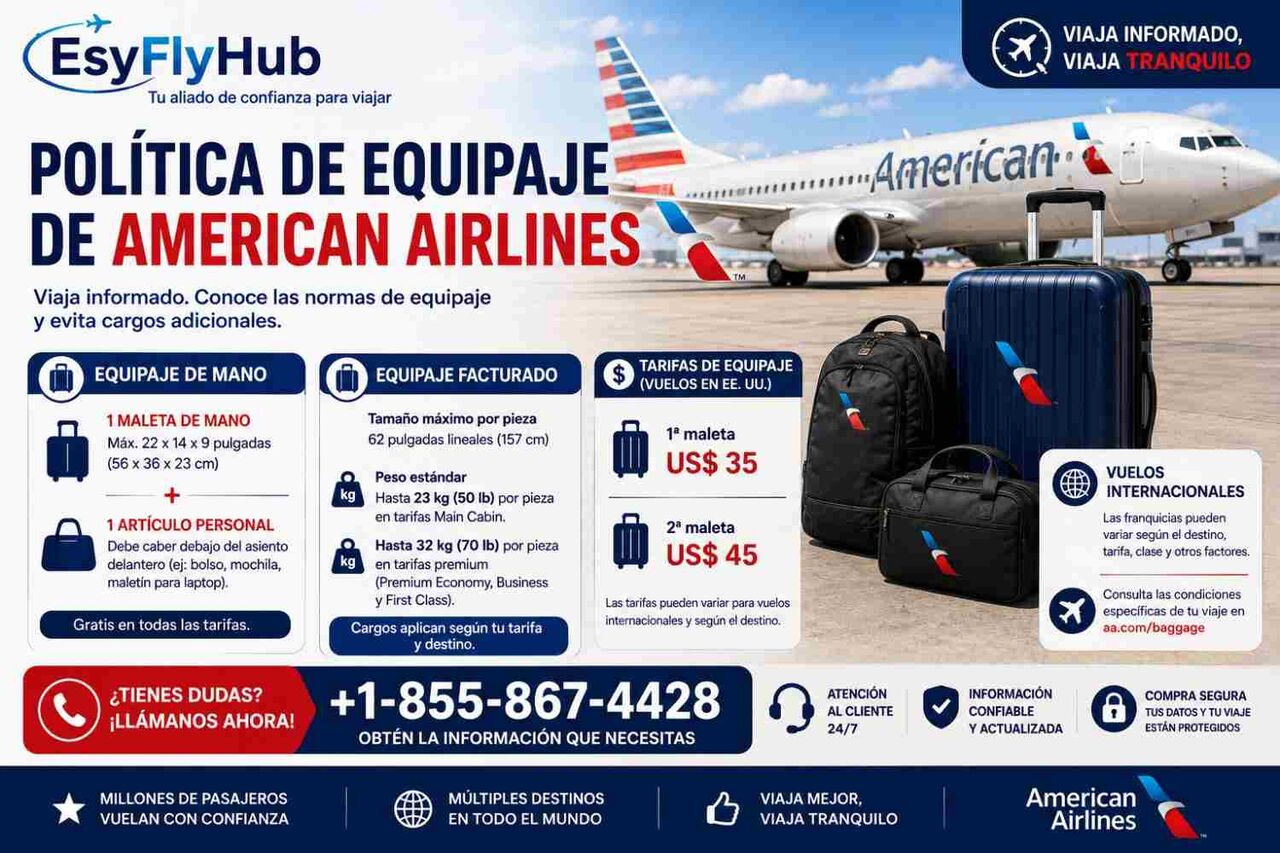New York, Travel, ¿Qué Debes Saber Sobre La Política De Equipaje De American Airlines?