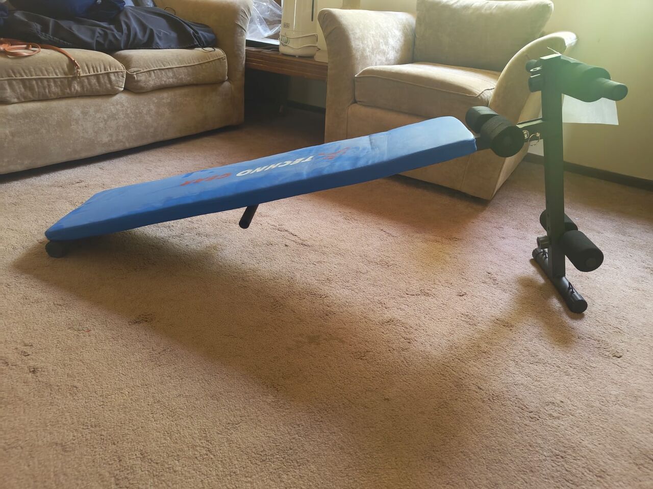 Riyadh, Household Items, SAR 130,  Techno Gear Sit Up/Decline Bench -Excellent Condition