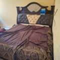 SAR 250,  King Size Double Cot With Bed Good Condition