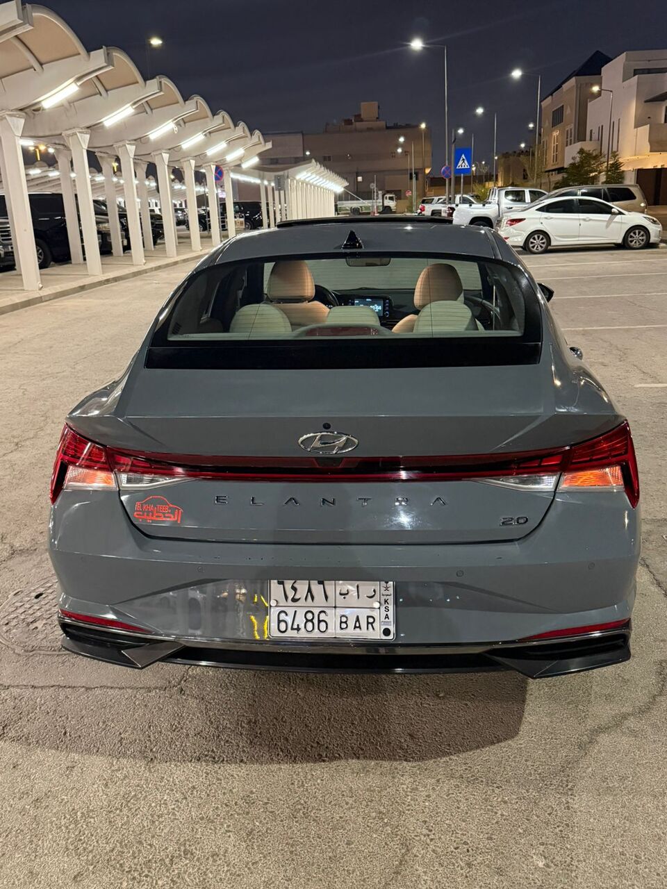 Riyadh, Vehicles, Cars & Trucks , SAR 58500,  HYUNDAI ELANTRA SE 2.0,  2022,  Automatic,  80000 KM,  SMART FULL OPTION SUNROOF 2