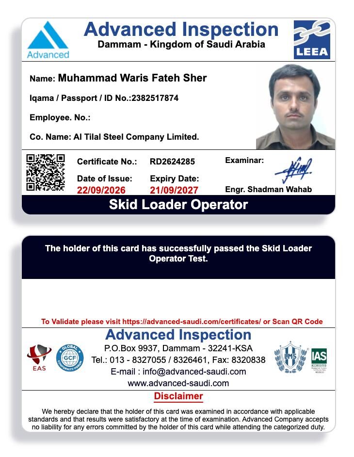 Riyadh, Job Seekers, Bobcat Operator Immediate Available Jeddah (Steel Plant Experience)