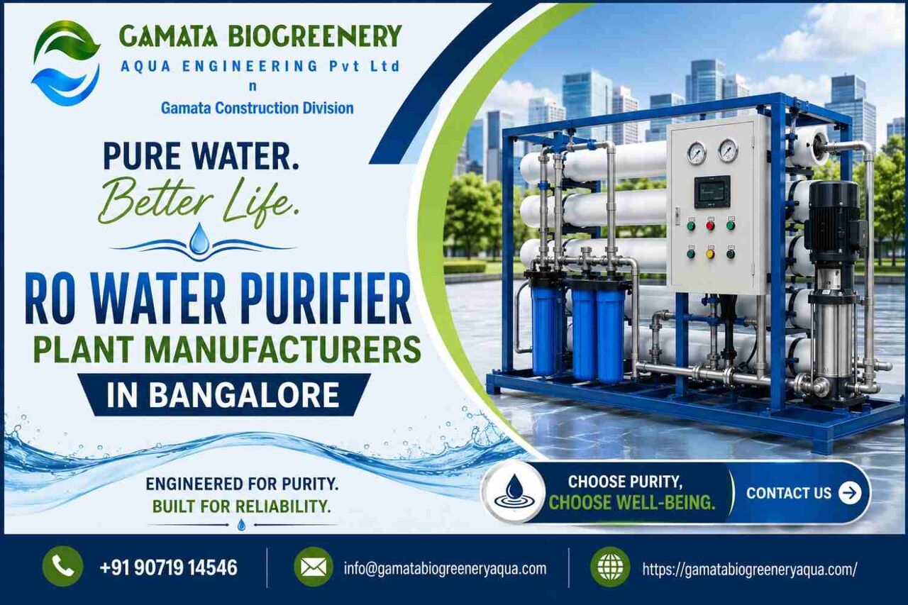 Bangalore, Construction, RO Water Purifier Plant Manufacturers In Bangalore