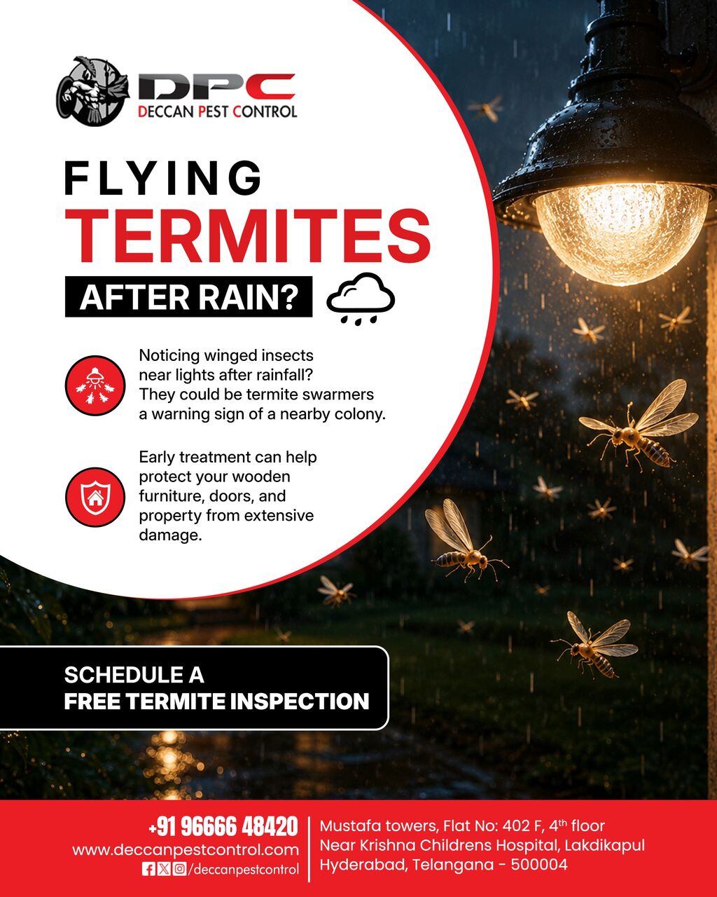 Hyderabad, Pest Control, Deccan Pest Control - Termite Pest Control In Hyderabad