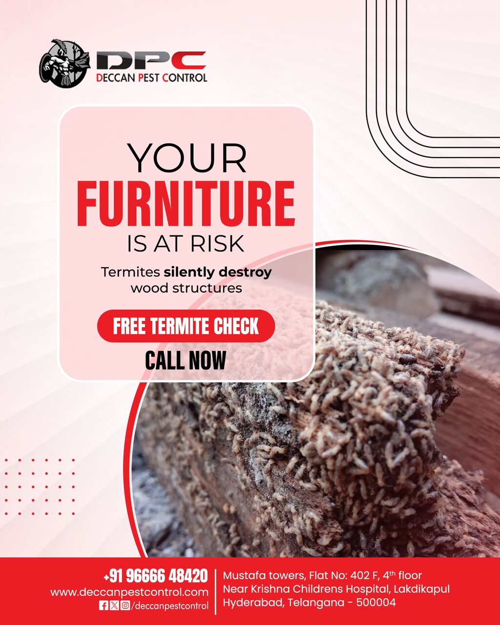 Hyderabad, Pest Control, Termite Pest Control - Deccan Pest Control