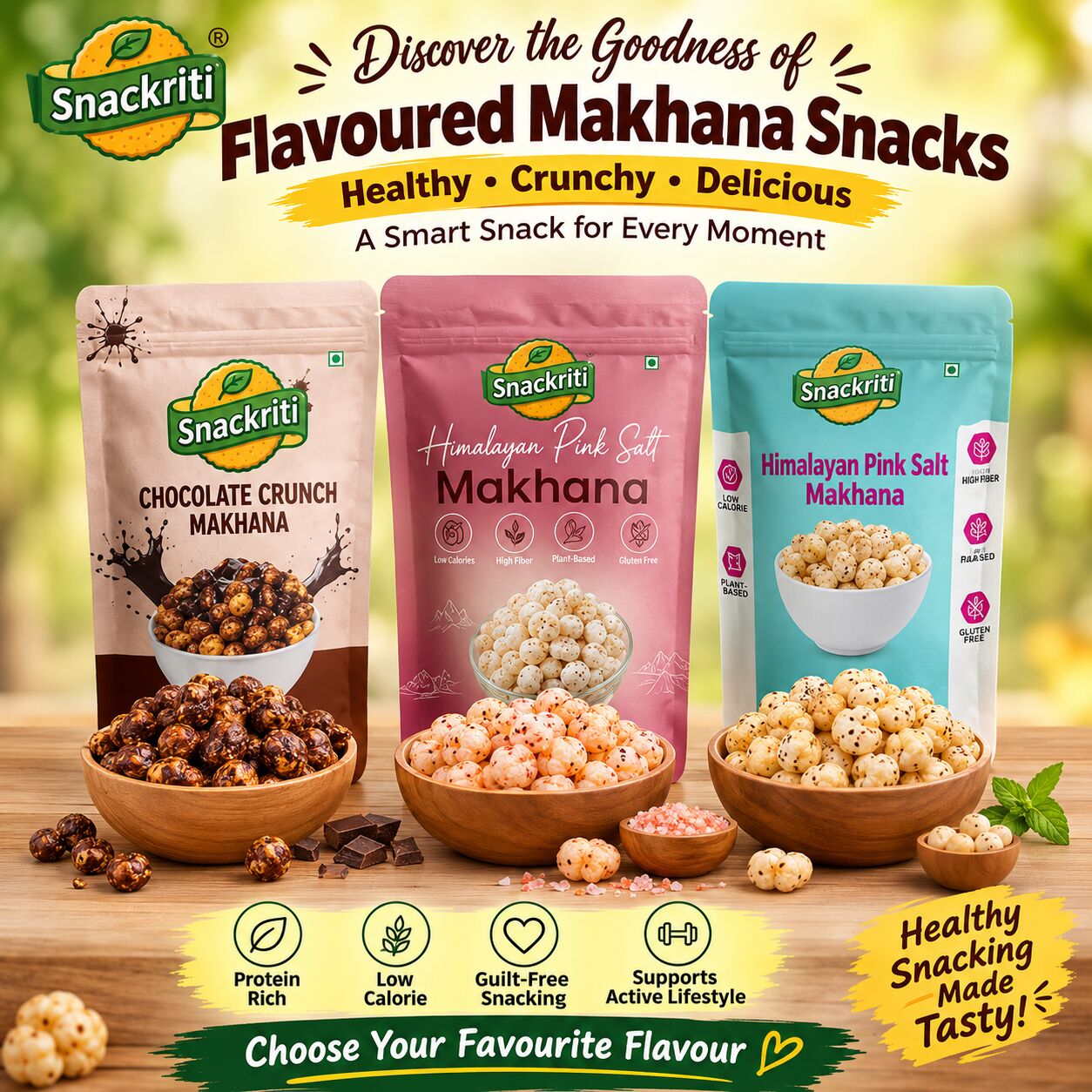 Mumbai, Food, Flavoured Makhana Snacks: Healthy, Crunchy & Tasty Roasted Makhana