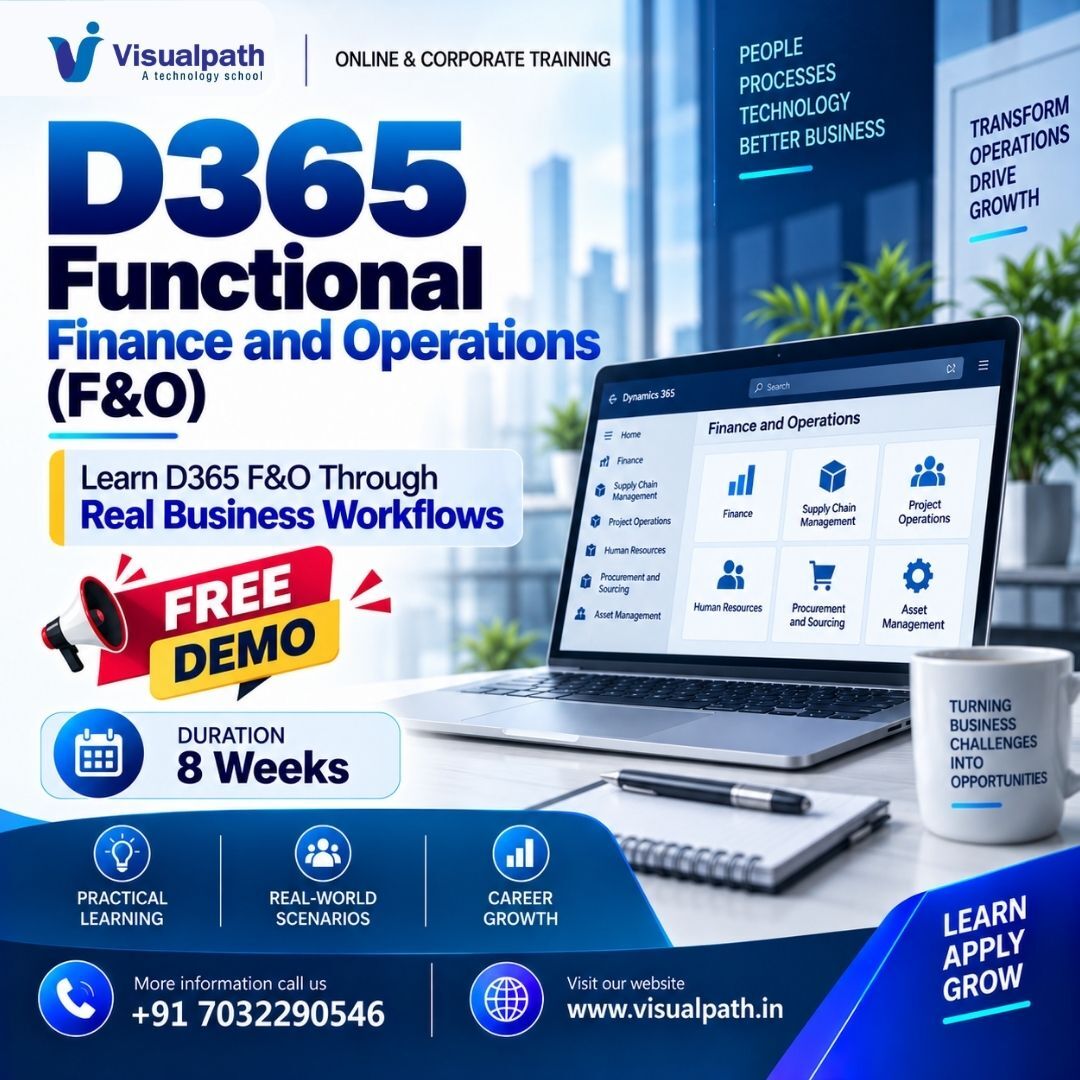 Hyderabad, Education, D365 Training | Dynamics 365 Finance Operations &ndash; Visualpath