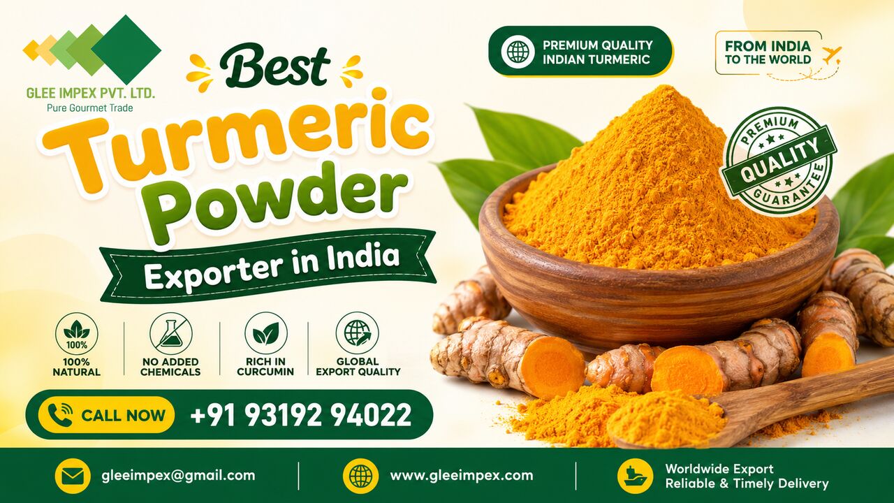 Mumbai, Business Partners, Turmeric Powder Exporter In India &ndash; Glee Impex