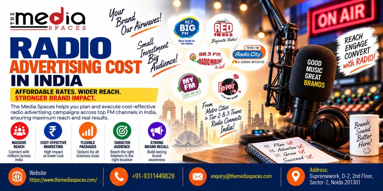 Noida, Marketing, Radio Advertising Cost In India &ndash; Plan Your Campaign Within Your Budget