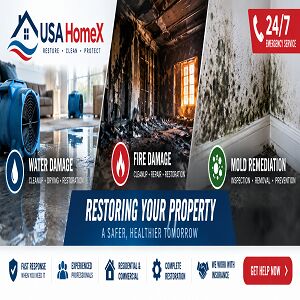 New York, Business, USA HomeX &ndash; Water Damage, Fire Damage & Mold Remediation Services