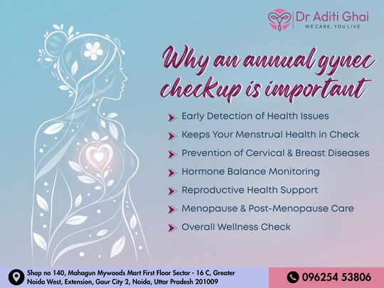 Greater Noida, Health & Beauty Items, Best Gynecologist In Gaur City For Annual Gynec Checkup