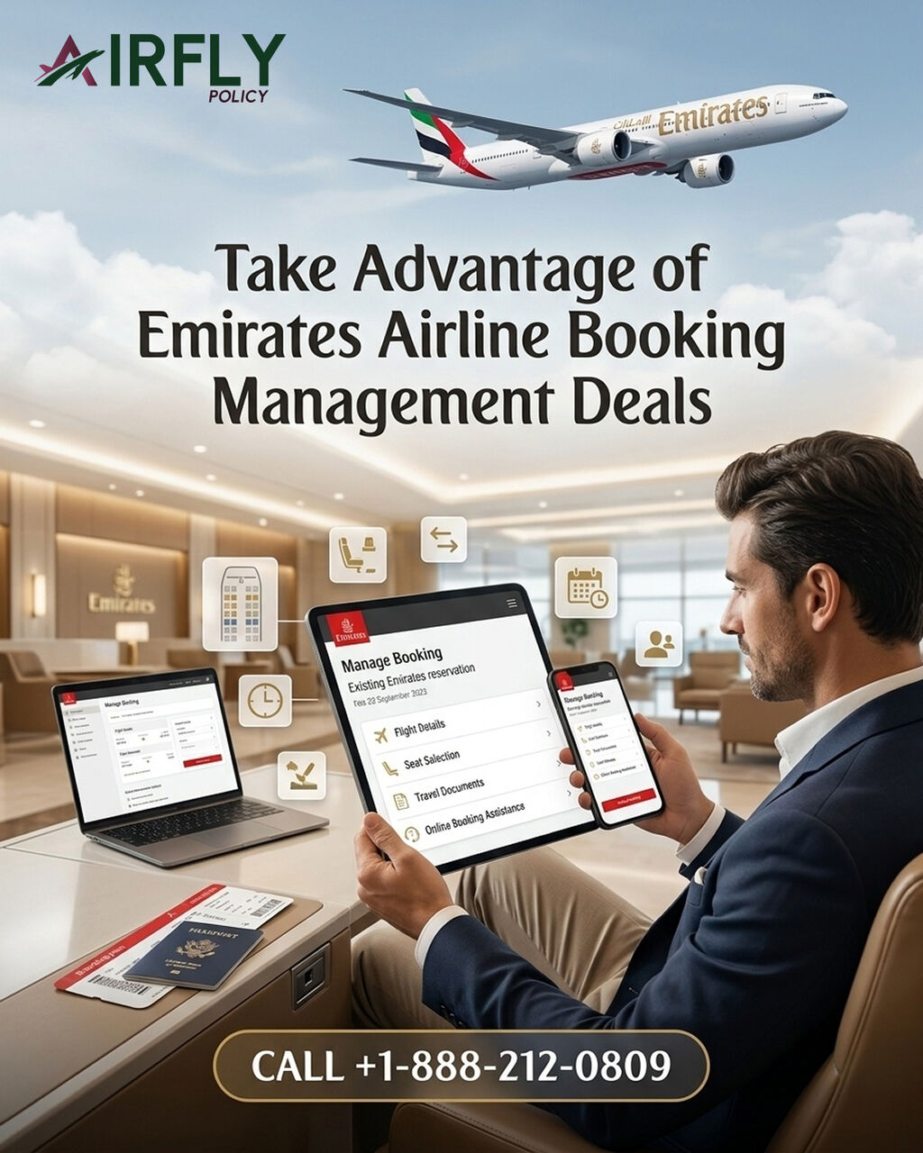 New York, Travel, Take Advantage Of Emirates Airline Booking Management Deals