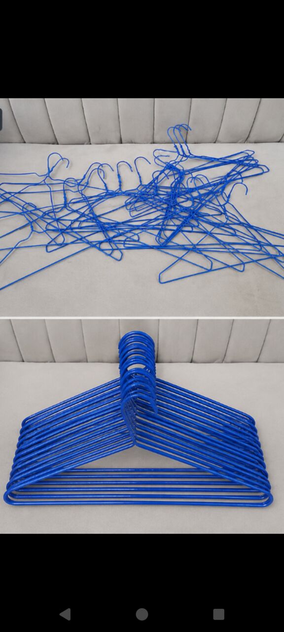 Jubail, Household Items, SAR 10,  Metal Cloth Hangers 20 Pieces